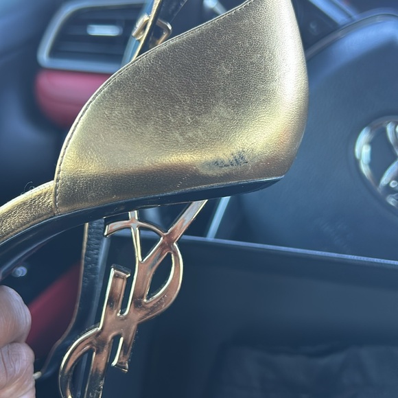 SAINT LAURENT OPYUM 110 YSL HEELS - Picture 7 of 11